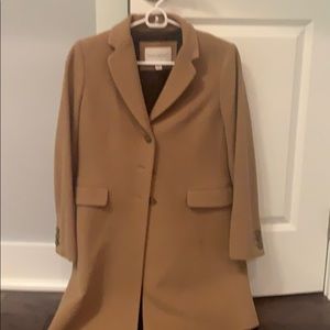 Banana republic beige pea coat